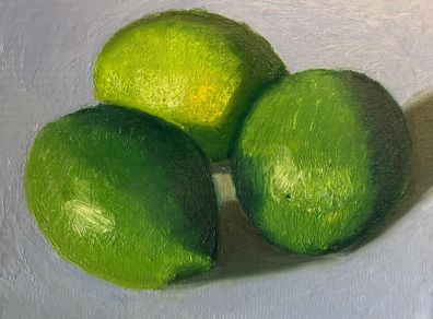 Still life Limes scene 2