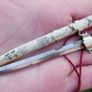 Antique Chinese 1890s. Qing Dynasty Miniature Sword Jian Letter Opener Image 8