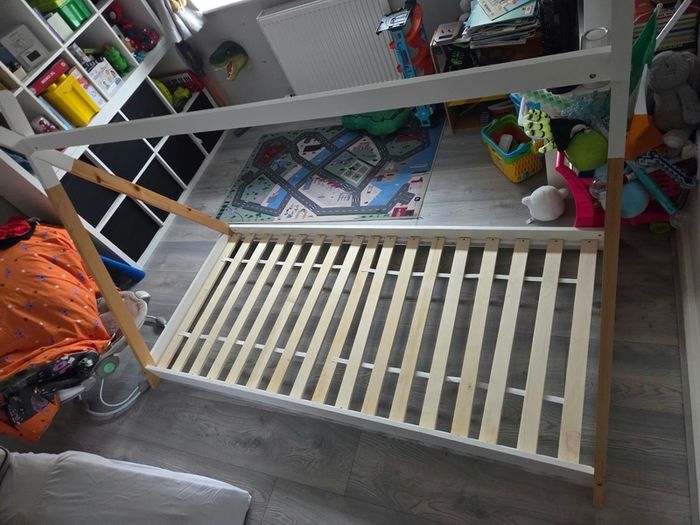 Teepee style bed frame