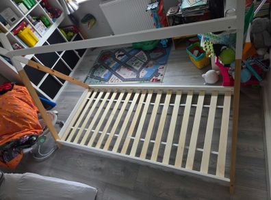 Teepee style bed frame