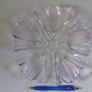 2 Mikasa Art Glass Tulip Pattern Plates Image 4