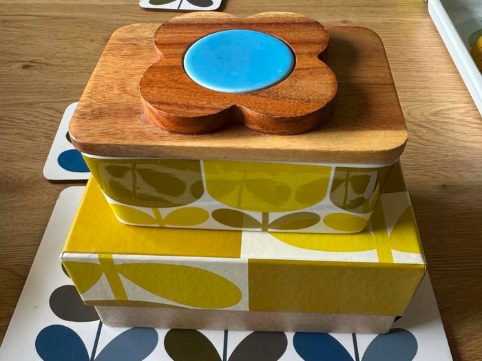 Orla kiely butterdish