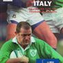 Very Rare 1999 Ireland v Italy - Five Nations Championship VIP Programme & Match Ticket Image 3