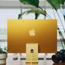 iMac 4.5K 24" - 8GB/256GB SSD - Apple M1 - Yellow - Grade A with charger and without accessories Image 3
