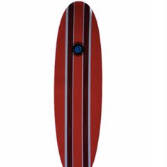 Black Sheep Surf Co 5'8 Softboard Fish Junior Surfboard Navy Red Blue