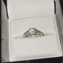 Solitaire engagement ring Image 4