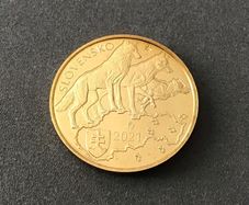 Slovenia 2021 Five Euro Wolves