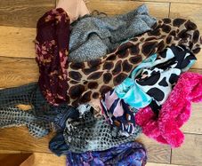 womens scarves bunch