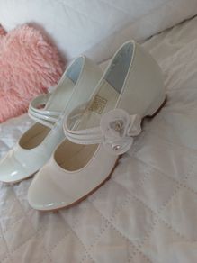 Communion accessories shoes, gloves and bag