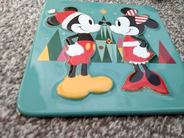 Box Of New as New Disney Christmas Ornaments and Gifts