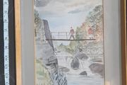Original watercolour signed