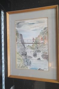 Original watercolour signed
