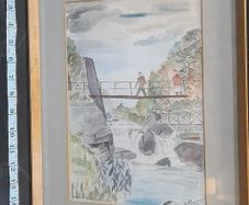 Original watercolour signed