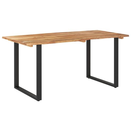 Dining Table 160x80x76 cm Solid Acacia Wood