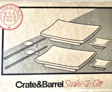 Crate & Barrel Sushi Set