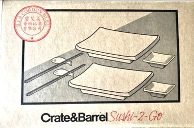 Crate & Barrel Sushi Set