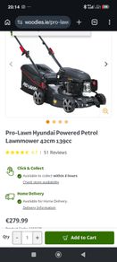 Petrol Lawnmower
