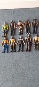 Wrestling figures X 10