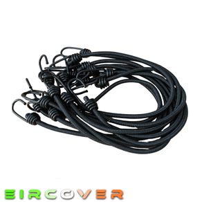 Shock Cord with 2 metal hooks 100cm- 10 Pack
