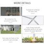 6x3m Gazebo Marquee Party Tent Pavilion White with 4 Sides Image 6