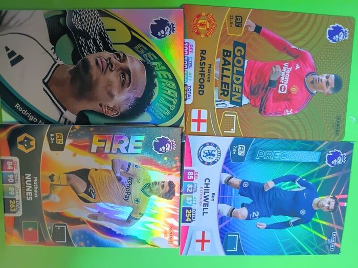 Marcus Rashford Golden Baller Match Attax Panini Card