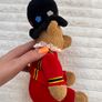 Keel Toys England Royal Palace Guard Bear Plush British Royal Guard approx. 22 cm. Used Please see photos Image 8