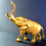 Vintage Brass Elephant Image 7