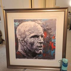 Framed Paul O'Connell Limited Edition Print by Mark Baker