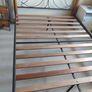 Solid wood and iron double bed frame Image 10