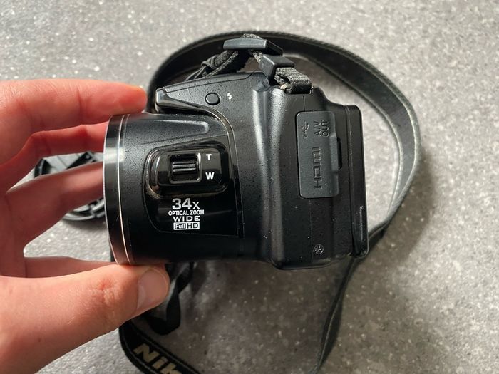 Nikon Coolpix L830 Black 16MP 34x Optical Zoom Digital Camera