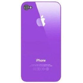 Purple Hard Back Case For Apple iPhone 4 / 4S