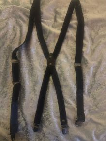 Black universal harness Free post