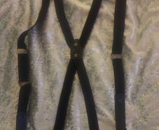 Black universal harness Free post