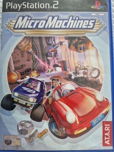 Micro Machines PlayStation2 Ps2 Games Original