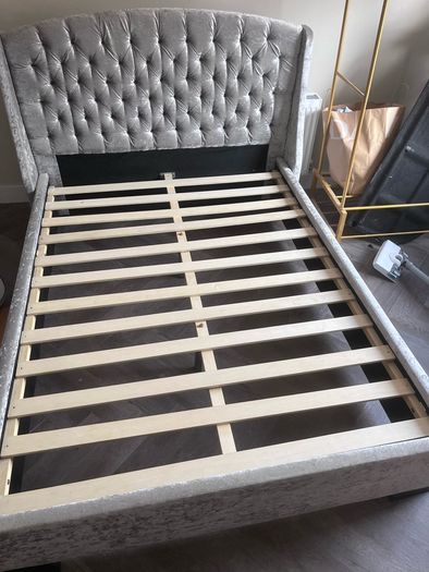 double bed velvet