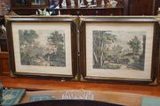 Pair of Larg Engravings after Nicolas Poussin