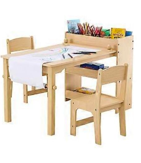 Activity Table/ Art Station with 1 chair