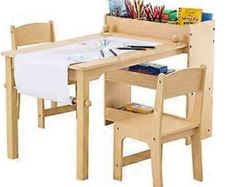 Activity Table/ Art Station with 1 chair