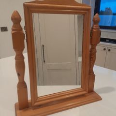 pine mirror