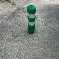 Reflective bollards