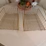 Ikea Kallax wire baskets brass colour Image 3