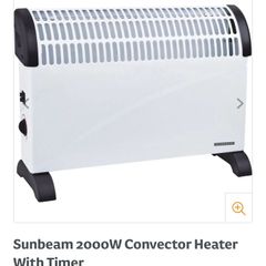 Sunbeam electric heater