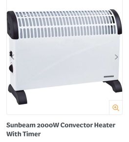 Sunbeam electric heater