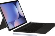 Original Samsung EF-DX825 Protective Case for Galaxy Tab S10+ | Tab S9+ | Tab S9 FE+ with QWERTY Keyboard and AI Button, Two Part Case, Slim Design, S Pen Compartment Black (PEN IS NOT INCLUDED)