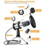 BRAND NEW USB Gaming Microphone Computer Studio Tripod Stand Condenser Desktop Mic for PC Skype Youtube Podcasting Image 3