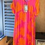 La Fee Maraboutee pink and orange dress Image 2