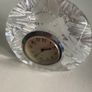 Vintage crystal glass Desk clock Image 6