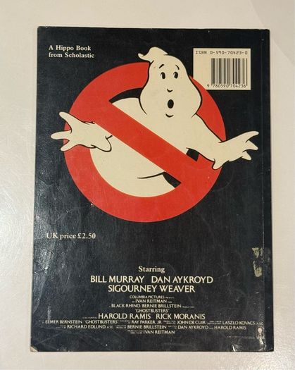 Vintage Ghostbusters Storybook
