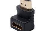 Kebidu 90 Degree Right Angle HDMI Male to Female Adapter UHD v1.4 4K@30Hz High Speed 10.2Gbit/s (Brand New/Warranty)