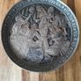 Vintage Persian pewter and brass plates Image 9